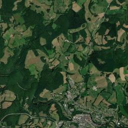 Eymoutiers High Resolution Satellite Map
