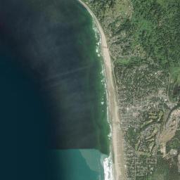 Manzanita, OR locator map