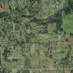 Aerial view of Brush Prairie