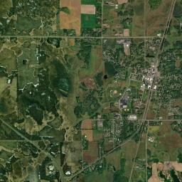 Braham High Resolution Satellite Map