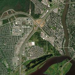 Charlemagne High Resolution Satellite Map