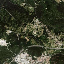 Sežana High Resolution Satellite Map