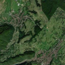 Poplaca High Resolution Satellite Map