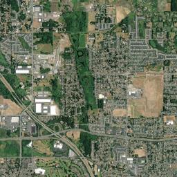 Five Corners High Resolution Satellite Map