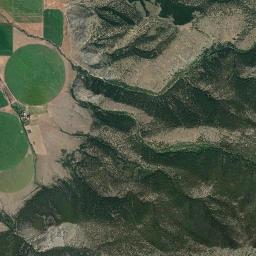 Aerial view of Mill Canyon