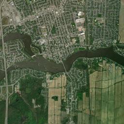 Terrebonne High Resolution Satellite Map