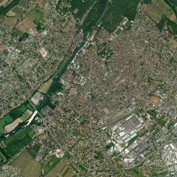 Cognac High Resolution Satellite Map
