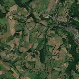 Pierre-Buffière High Resolution Satellite Map