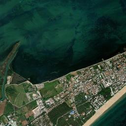 Lignano Sabbiadoro High Resolution Satellite Map