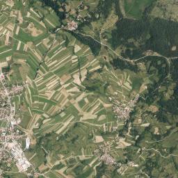 Pivka High Resolution Satellite Map