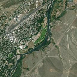 Livingston High Resolution Satellite Map