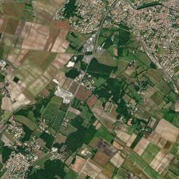 Saujon High Resolution Satellite Map