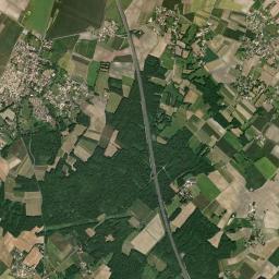 Thénac High Resolution Satellite Map