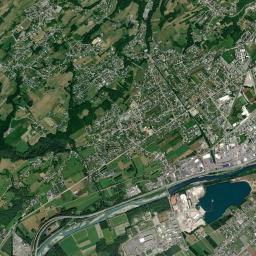 Gilly-sur-Isère High Resolution Satellite Map