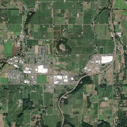 Odell High Resolution Satellite Map