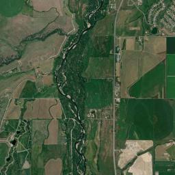 Four Corners High Resolution Satellite Map