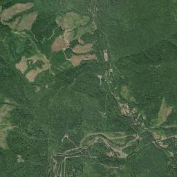 Aerial view of Wilson River