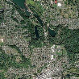 Camas High Resolution Satellite Map