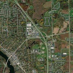 Sauk Rapids High Resolution Satellite Map
