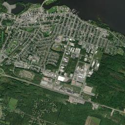 Hawkesbury High Resolution Satellite Map