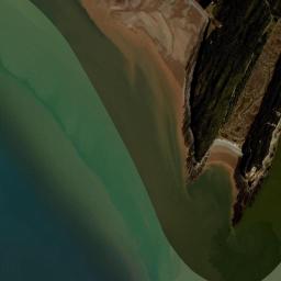 Aerial view of Cape Enrage