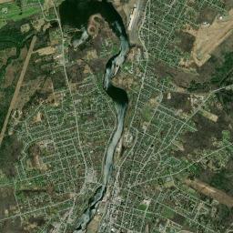 New Glasgow High Resolution Satellite Map