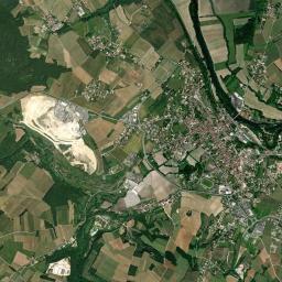 Châteauneuf-sur-Charente High Resolution Satellite Map