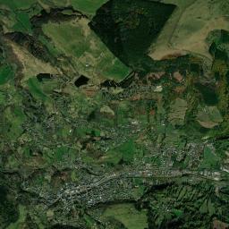 La Bourboule High Resolution Satellite Map