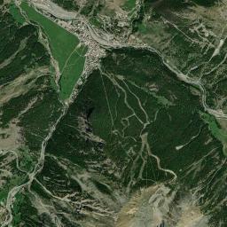 Cogne High Resolution Satellite Map
