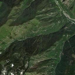 Pont-Bozet High Resolution Satellite Map