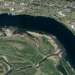 Washougal High Resolution Satellite Map