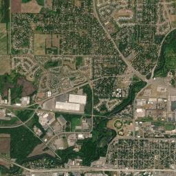 Waite Park High Resolution Satellite Map