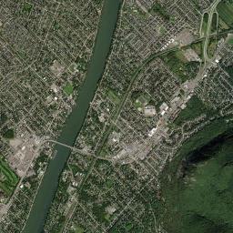 Mont-Saint-Hilaire High Resolution Satellite Map