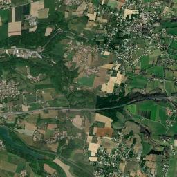 La Bâtie-Montgascon High Resolution Satellite Map