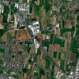 Castegnato High Resolution Satellite Map