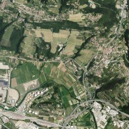 Hrvatini High Resolution Satellite Map