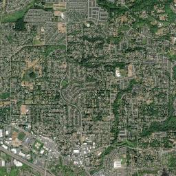 Cedar Mill High Resolution Satellite Map