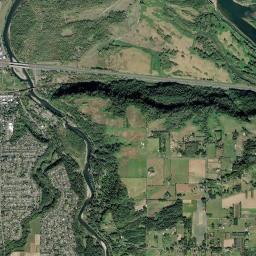 Troutdale High Resolution Satellite Map