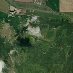 Gallatin County High Resolution Satellite Map