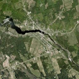 Aerial view of Eganville Geoheritage Trail