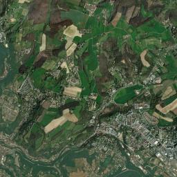 Pont-Évêque High Resolution Satellite Map