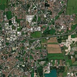 Cologno Monzese High Resolution Satellite Map