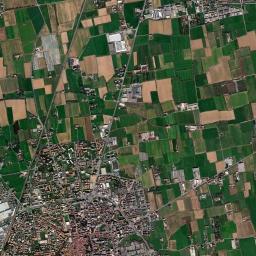 Castel Rozzone High Resolution Satellite Map