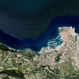 Izola High Resolution Satellite Map