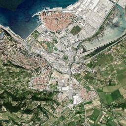 Koper High Resolution Satellite Map