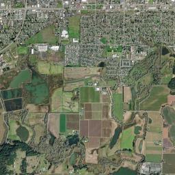 Cornelius High Resolution Satellite Map