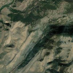 Aerial view of Indian Creek Road