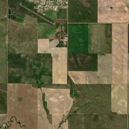 Bison High Resolution Satellite Map