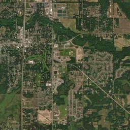 North Branch High Resolution Satellite Map