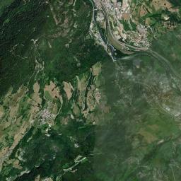 Aigueblanche High Resolution Satellite Map